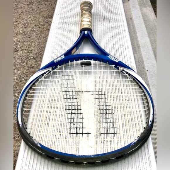 PRINCE HORNET ES 100 Power Level 950 Graphite Metallic Blue TENNIS RACQUET - Picture 7 of 10